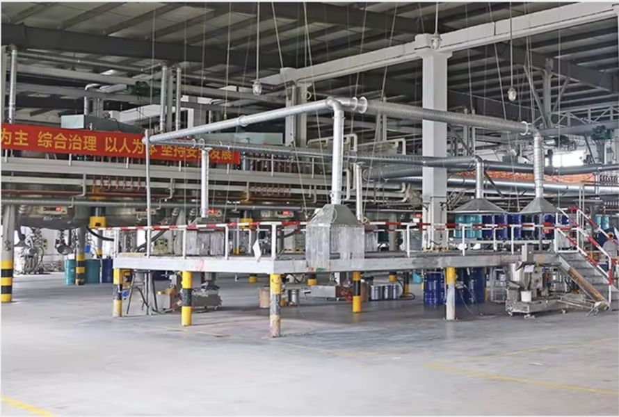 Shanghai Fest Chemical Co.,Ltd linea di produzione del fabbricante